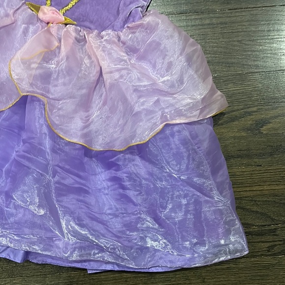 Purple Princess Kids Costume by Kid Kraft (size Large) - Picture 7 of 12